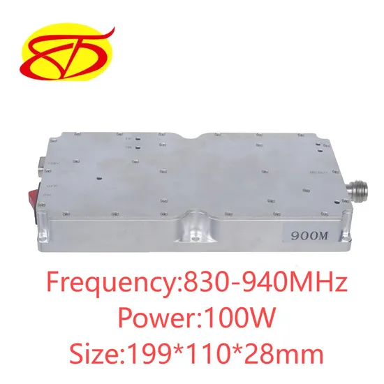 군용 등급 900MHz 100W 드론 방해 신호 차단 시스템 저렴한 가격 재고 있음 공장 직접 판매 드론 UAV 감지 모듈